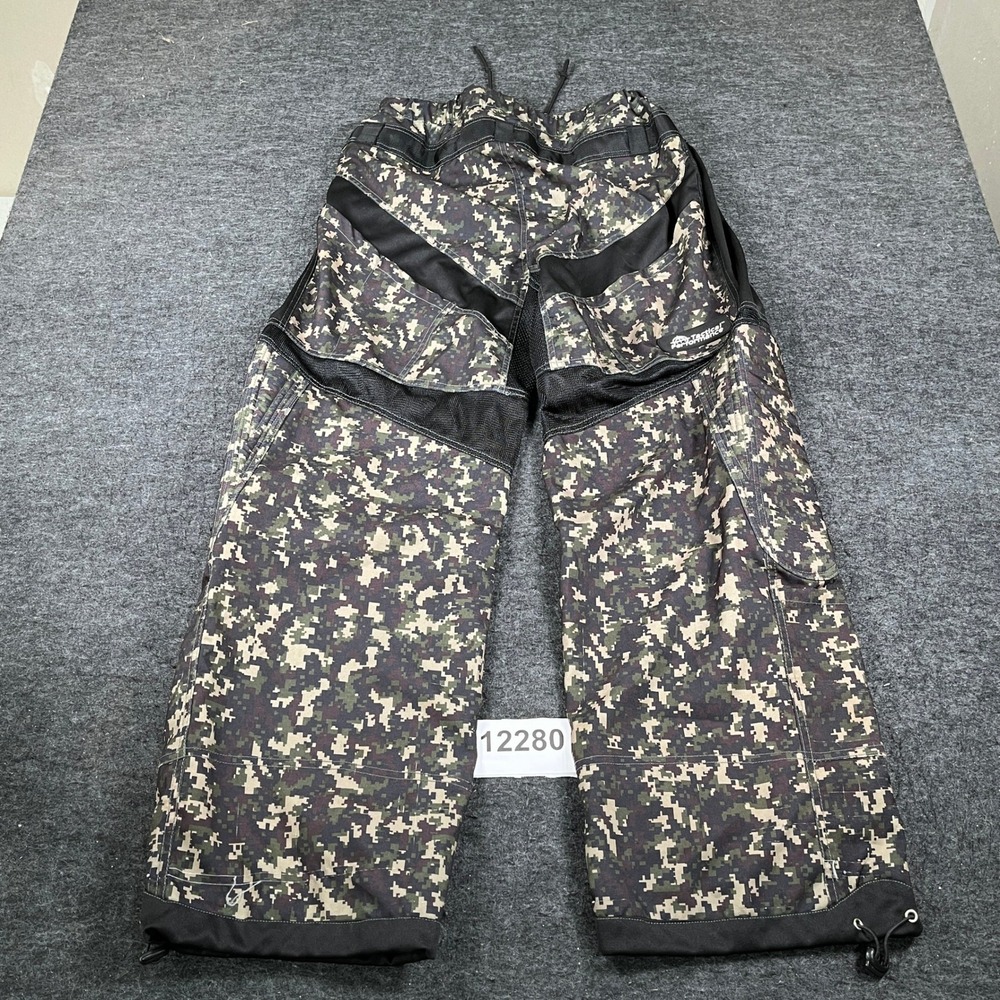 Tactical Performance Digital Camo Paintball Pants Padded Knee Mens ML Camoflauge - Picture 9 of 9